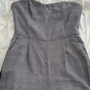Sweetheart Neckline Strapless Pantsuit Dynamite Size M